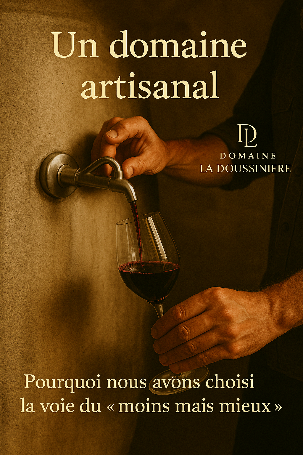 Un domaine artisanal - Pourquoi nous avons choisi la voie du “moins mais mieux”